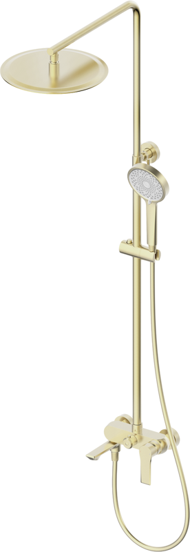 Душевая стойка Wonzon & Woghand WW-88047079-BG брашированное золото