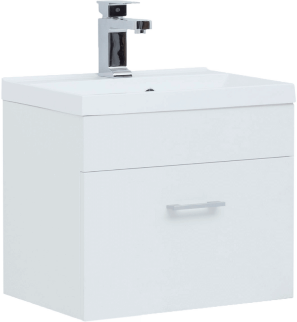 Тумба под раковину Aquanet Нота 50 белая