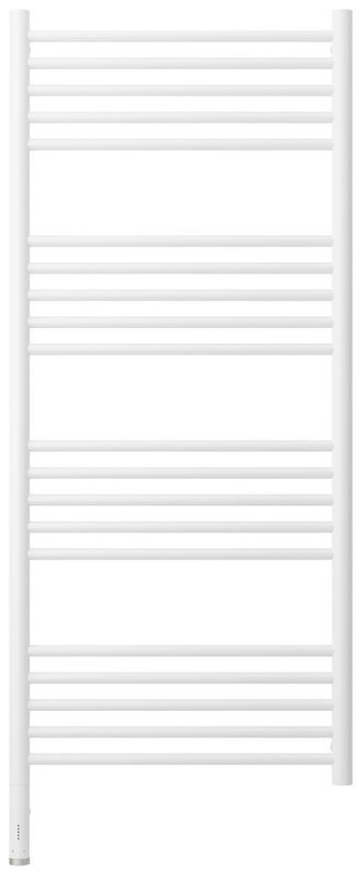 Полотенцесушитель электрический Сунержа Богема 3.1 30-6004-1250 130x55 см, подключение слева, матовый белый, лесенка