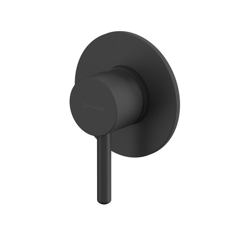 Душевой комплект WHITECROSS Y YSET02TOPBL С ВНУТРЕННЕЙ ЧАСТЬЮ, черный матовый