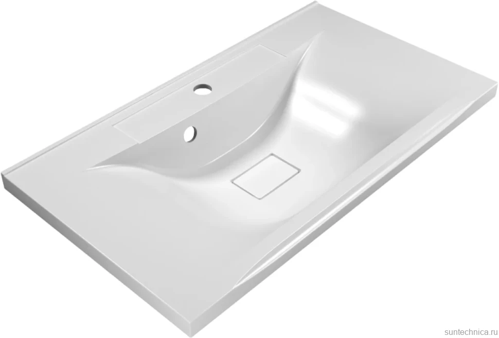 Тумба с раковиной BelBagno Marino 80 bianco lucido, подвесная