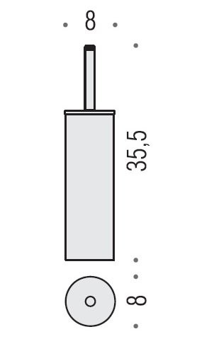 Ершик Colombo Design Luna В0506
