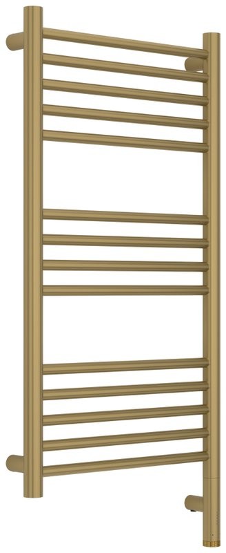 Полотенцесушитель электрический Сунержа Богема 3.1 32-6005-8040 90x45 см, подключение справа, золотой шелк, лесенка