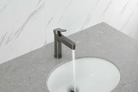 Смеситель для раковины Gappo G99-39 G1099-39 оружейная сталь Смеситель для раковины Gappo G99-39 G1099-39 оружейная сталь