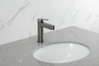 Смеситель для раковины Gappo G99-39 G1099-39 оружейная сталь Смеситель для раковины Gappo G99-39 G1099-39 оружейная сталь