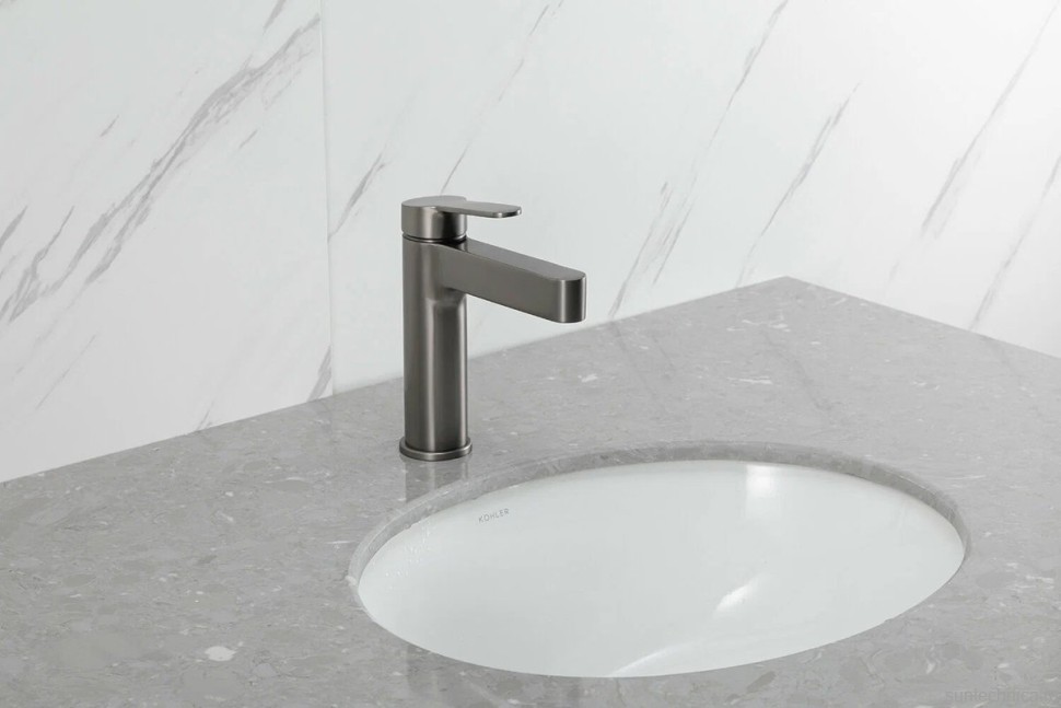 Смеситель для раковины Gappo G99-39 G1099-39 оружейная сталь