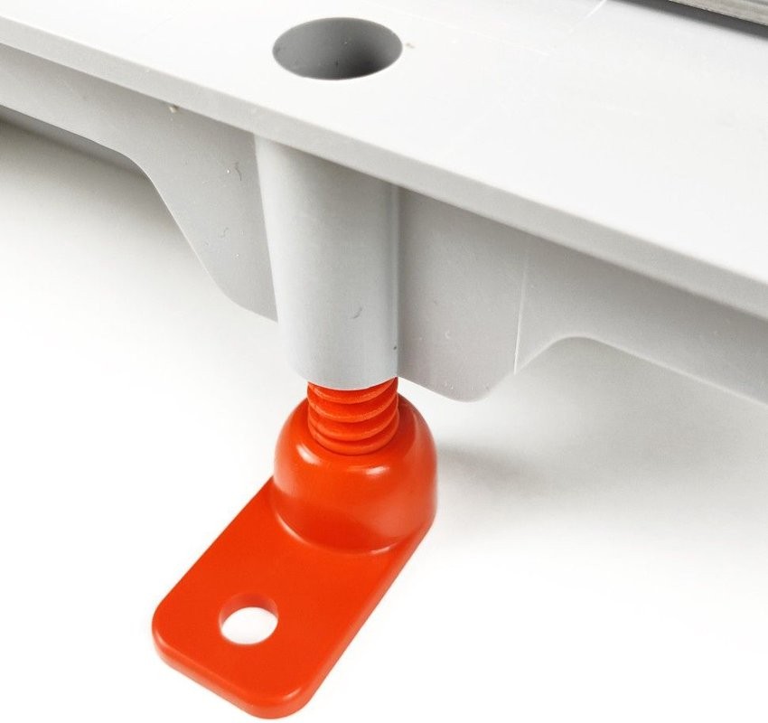 Душевой трап (лоток) MCH Chudej Harmony CH450H 45 см, решетка хром, с сифоном