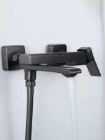 Смеситель для ванны с душем Frap H84 F3284-9 оружейная сталь Смеситель для ванны с душем Frap H84 F3284-9 оружейная сталь