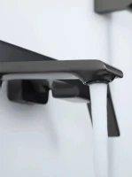 Смеситель для ванны с душем Frap H84 F3284-9 оружейная сталь