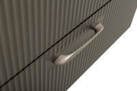 Мебель для ванной комнаты BelBagno Due 80 подвесная, 2 ящика, оружейная сталь