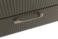 Мебель для ванной комнаты BelBagno Due 80 подвесная, 2 ящика, оружейная сталь