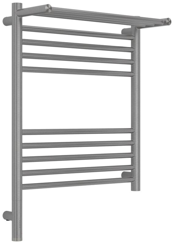 Полотенцесушитель электрический Сунержа Богема 3.1 071-6006-6050 70x55 см, подключение слева, сатин, лесенка, с полкой