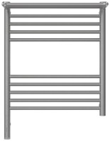 Полотенцесушитель электрический Сунержа Богема 3.1 071-6006-6050 70x55 см, подключение слева, сатин, лесенка, с полкой