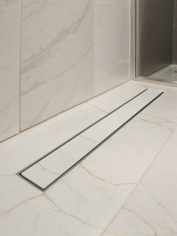 Душевой трап (лоток) AltroBagno Beni aggiuntivi AltroBagnoLivello071207Ni 60 см, решетка никель, под плитку