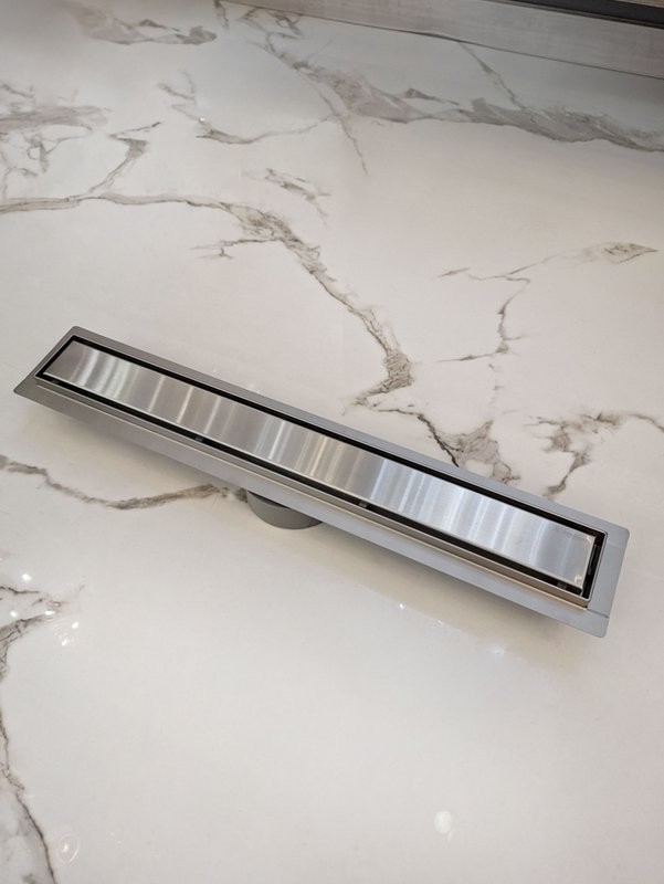 Душевой трап (лоток) AltroBagno Beni aggiuntivi AltroBagnoLivello071207Ni 60 см, решетка никель, под плитку