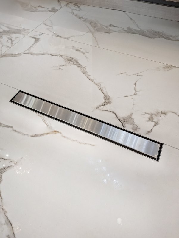 Душевой трап (лоток) AltroBagno Beni aggiuntivi AltroBagnoLivello071207Ni 60 см, решетка никель, под плитку