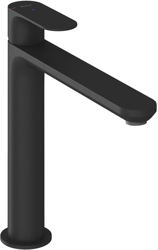 Смеситель для раковины Ravak Eleganta EL 014.21BLM BeCool, матовый черный