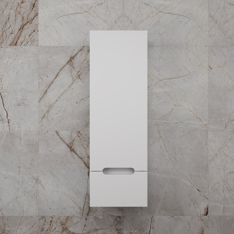 Шкаф-пенал для ванной Style Line Матис 36 Plus подвесной, белый