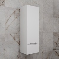 Шкаф-пенал для ванной Style Line Матис 36 Plus подвесной, белый