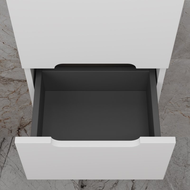 Шкаф-пенал для ванной Style Line Матис 36 Plus подвесной, белый