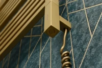 Полотенцесушитель электрический Сунержа Модус 3.1 32-5901-1240 130x45 см, подключение справа, золотой шелк, лесенка