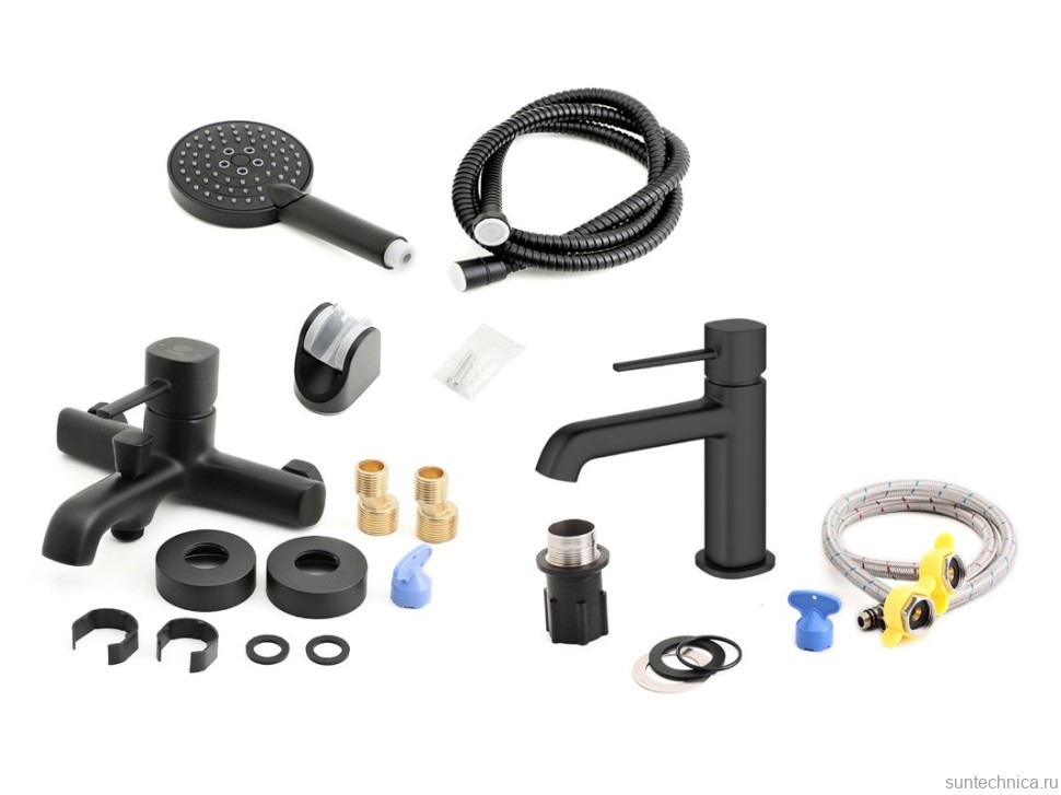 Комплект для ванной Orange Karl Karl M05-311b черный