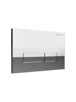 Кнопка смыва для унитаза AQUATEK KDI-0000062 АБС-пластик, цвет глянцевый хром, ободок хром