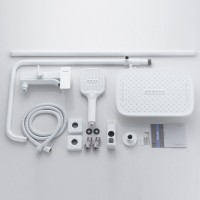 Душевая система / Тропический душ со смесителем S4036C, белый