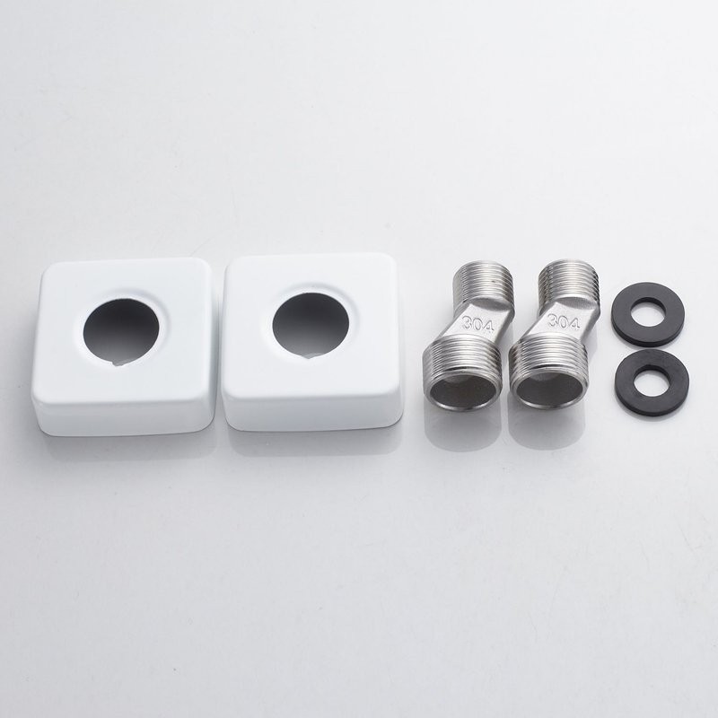 Душевая система / Тропический душ со смесителем S4036C, белый