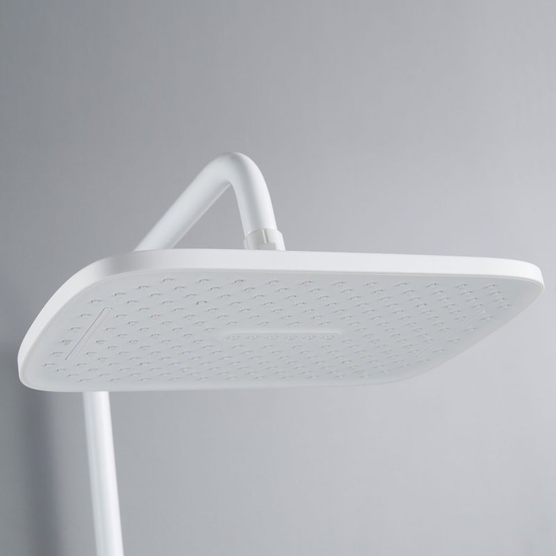 Душевая система / Тропический душ со смесителем S4036C, белый