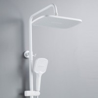 Душевая система / Тропический душ со смесителем S4036C, белый