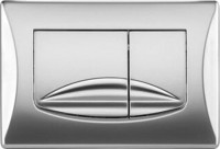 Кнопка смыва OLI River Dual River Dual 638506 хром матовый