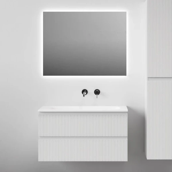 Мебель для ванной комнаты Sancos Snob T 90 подвесная, bianco, раковина СN7019wx