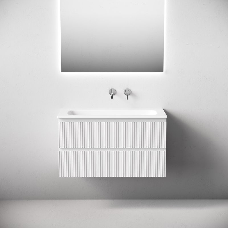 Мебель для ванной комнаты Sancos Snob T 90 подвесная, bianco, раковина СN7019wx