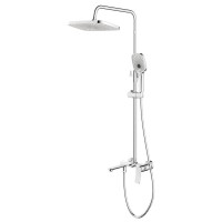 Душевая стойка AZARIO Escaro AZ-K2374 хром Душевая стойка AZARIO Escaro AZ-K2374 хром