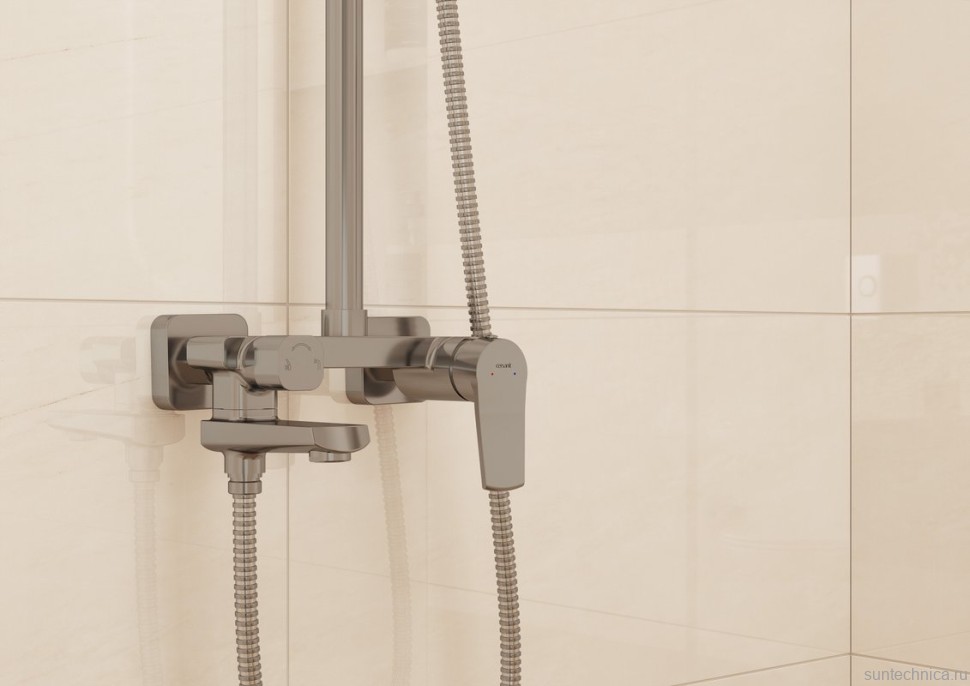 Душевая стойка Cersanit Город (City) 68394 хром