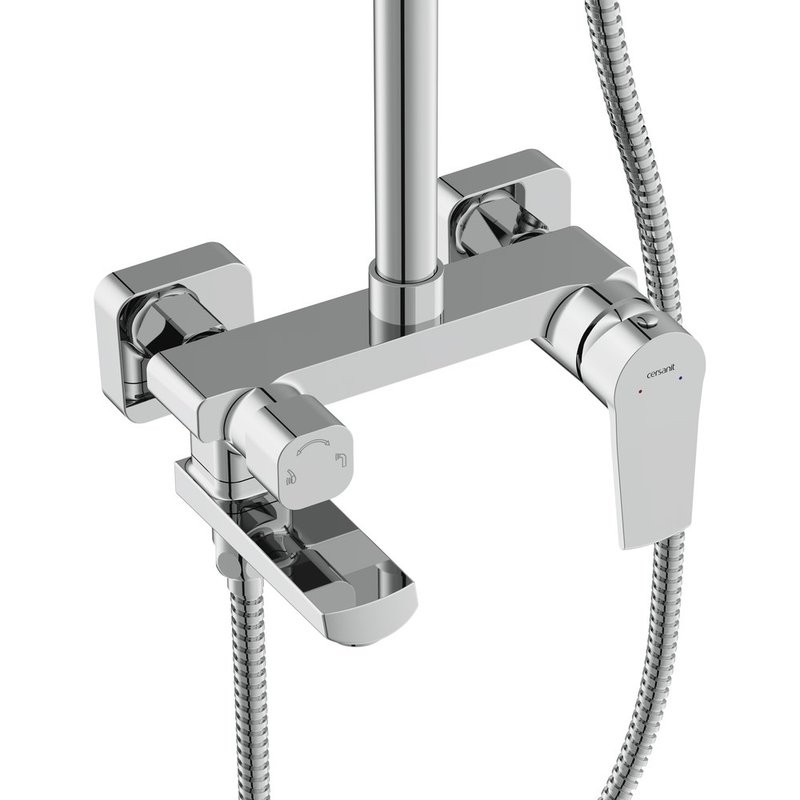 Душевая стойка Cersanit Город (City) 68394 хром