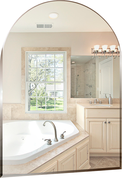 Зеркало Mixline Стиль Аркада 49 фацет