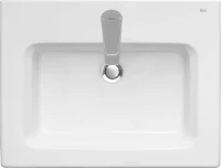 Тумба с раковиной Roca The Gap 60 2 ящика, белый глянец, раковина 3279A8000