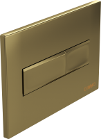 Кнопка смыва для унитаза DIWO 7325 пластик, цвет матовое золото