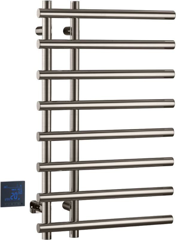 Полотенцесушитель электрический Boheme Venturo 722-NB nikel brush