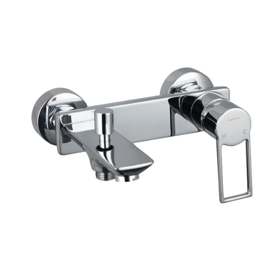 Смеситель для ванны с душем Caprigo Kub 54-011-crm хром