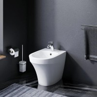 Биде напольное AM.PM Inspire C503111WH глянцевое белое