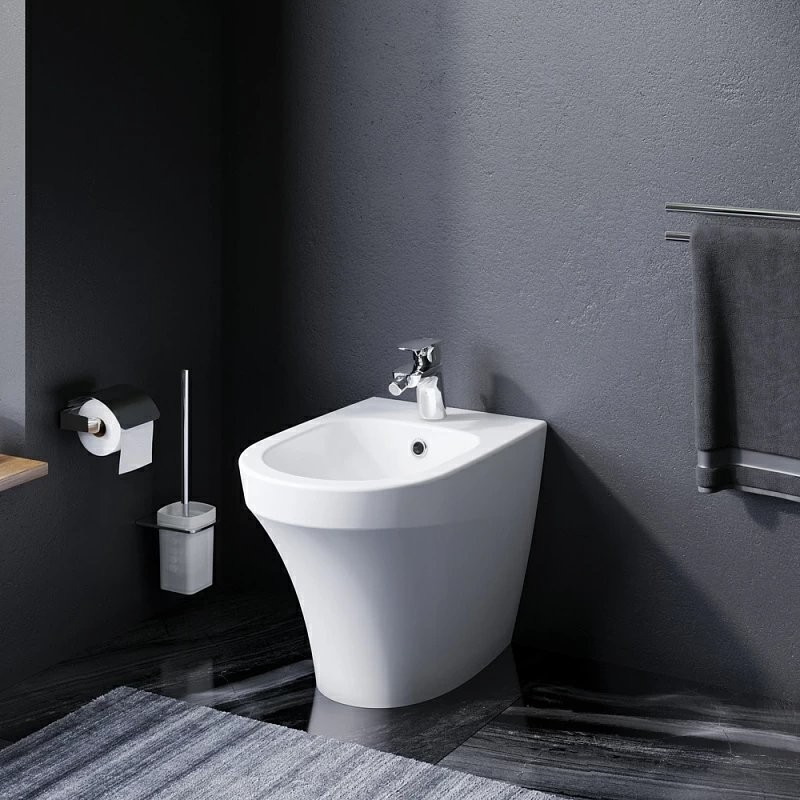 Биде напольное AM.PM Inspire C503111WH глянцевое белое