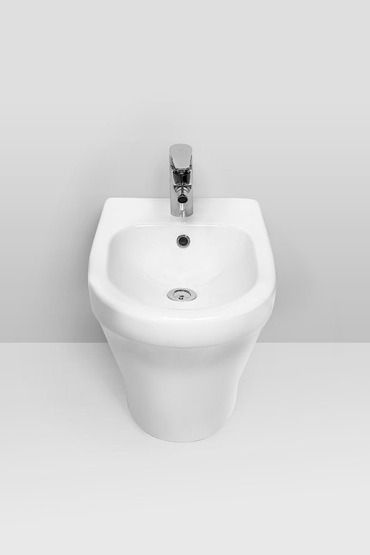 Биде напольное AM.PM Inspire C503111WH глянцевое белое