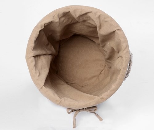 Корзина для белья Wasserkraft Aller WB-106-M белая, средняя