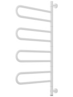 Полотенцесушитель электрический Сунержа Парео 4.0 30-0823-0978 100x50 см, скрытое подключение, матовый белый, E-образный