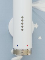 Полотенцесушитель электрический Сунержа Парео 4.0 30-0823-0978 100x50 см, скрытое подключение, матовый белый, E-образный