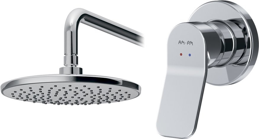 Душевой комплект AM.PM X-Joy FB85A2R000 С ВНУТРЕННЕЙ ЧАСТЬЮ, для душа