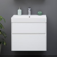 Тумба с раковиной Aquanet Polya 60